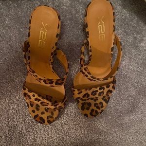 Cheetah heels.